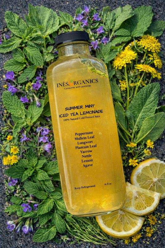 Summer Mint Iced Tea Lemonade